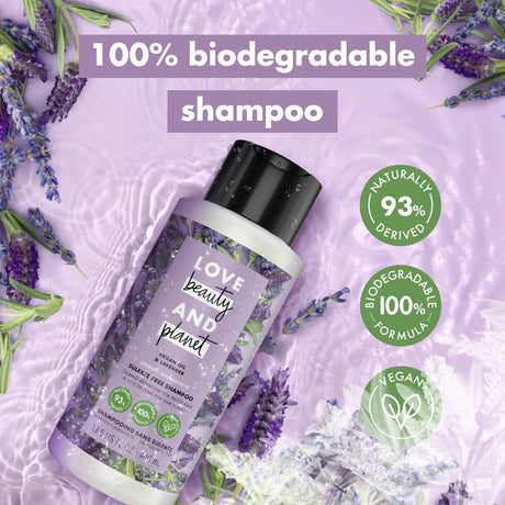Love Beauty and Planet Argan Oil & Lavender Sulfate Free Shampoo 13.5 oz