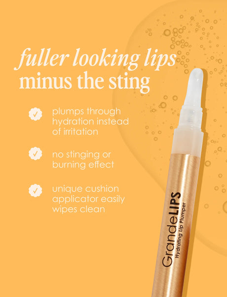 Grande Cosmetics GrandeLips Hydrating Lip Plumper Cashmere Buff