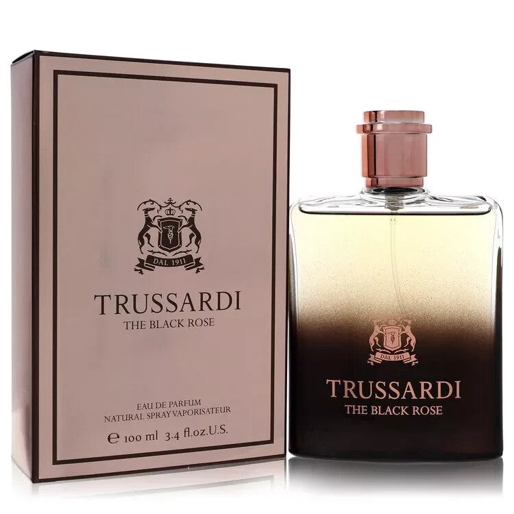 The Black Rose by Trussardi for Women Eau de Parfum Spray 3.4 oz