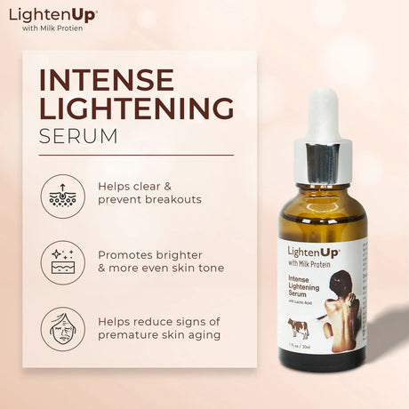 LightenUp Milk Protein Intense Brightening Serum 1 oz