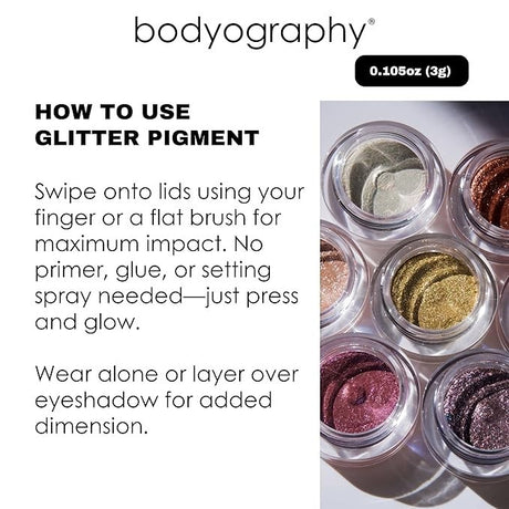 Bodyography Glitter Pigment Eyeshadow Celestial