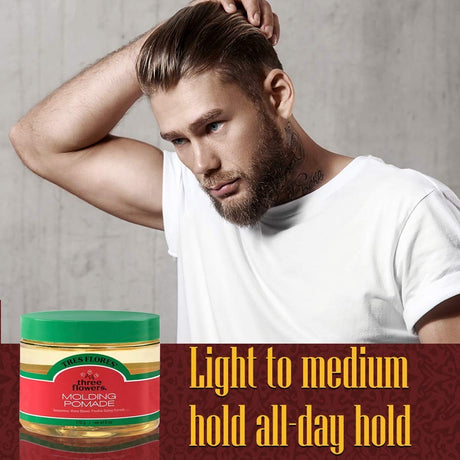 Tres Flores Three Flowers Molding Pomade 6 oz