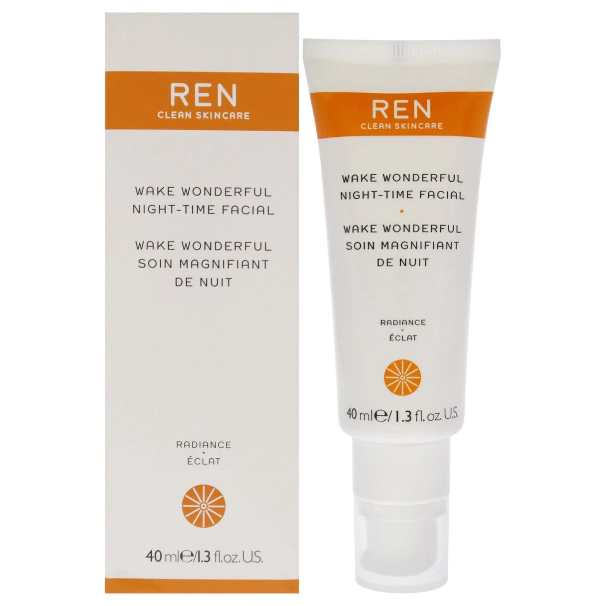 Ren Wake Wonderful Night-Time Facial 1.3 oz