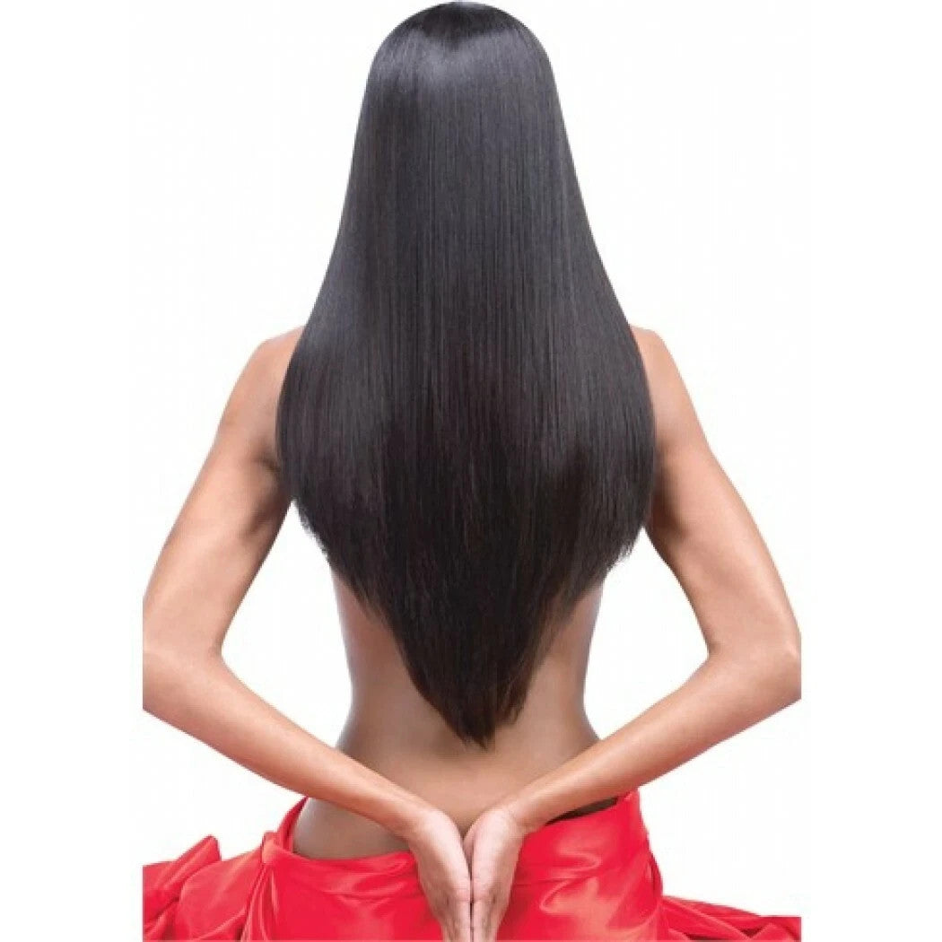 Model Model Qutix Cuticle Remy Yaki Human Hair 12'' Color 1