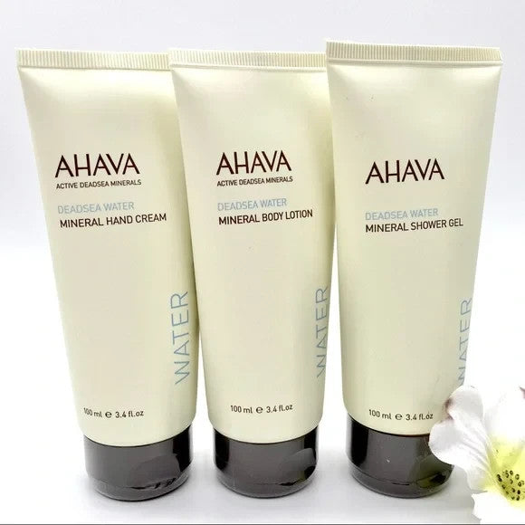 Ahava Mineral Skin & Body Collection 3 Piece Gift Set