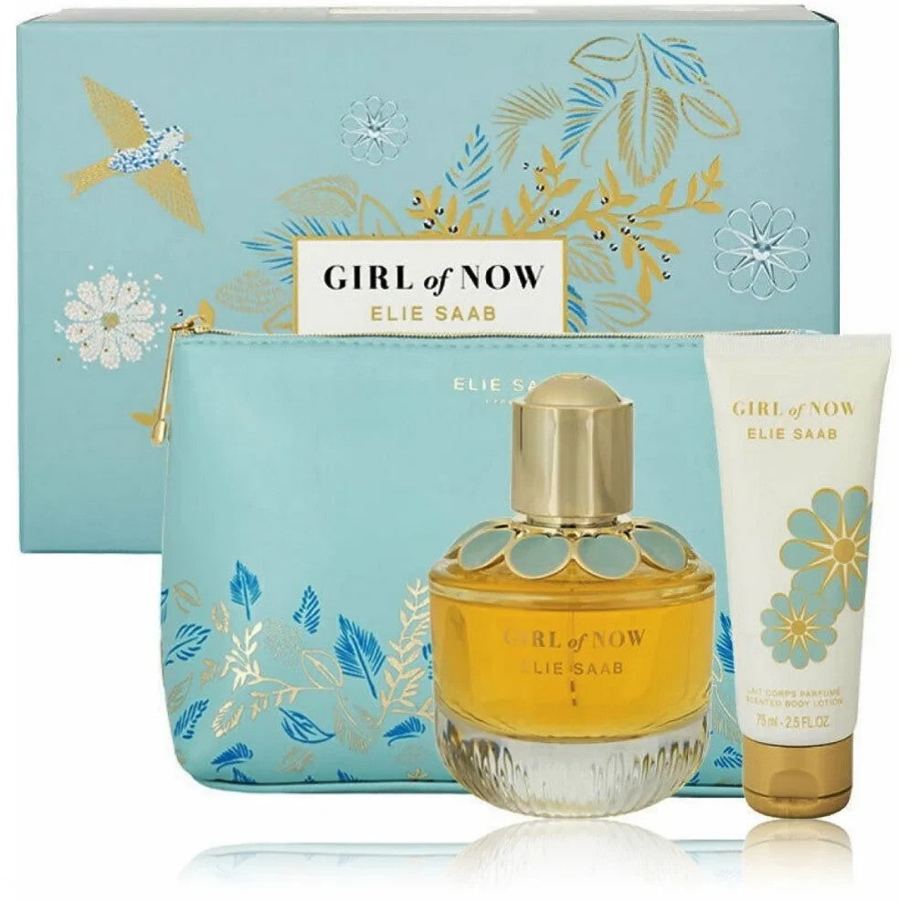 Elie Saab Girl of Now Fragrance for Women 3 Piece Gift Set