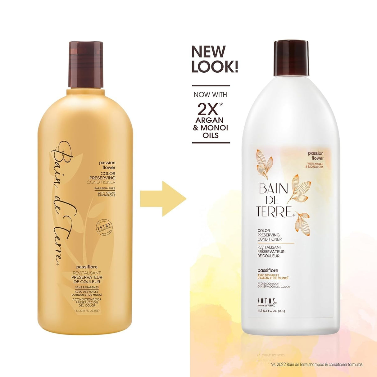 Bain de Terre Passion Flower Color Preserving Conditioner 33.8 oz