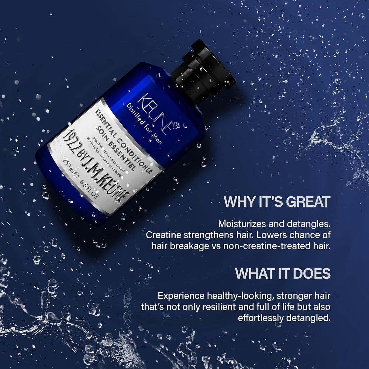 1922 by J.M.Keune Essential Conditioner for Men 8.5 oz