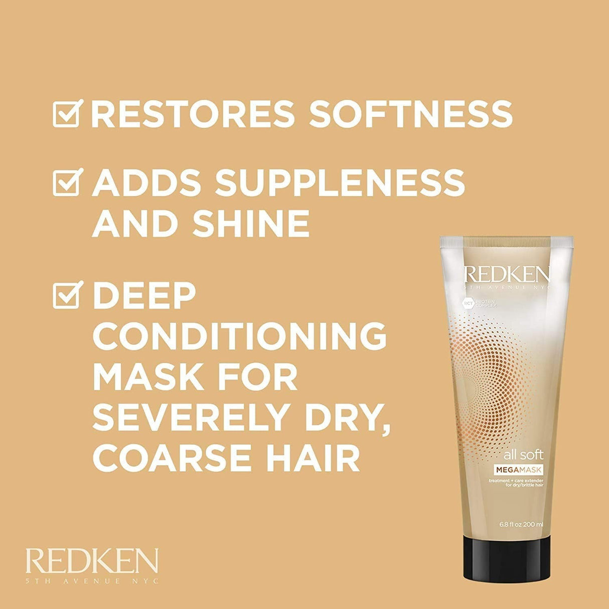 Redken All Soft Mega Mask 6.8 oz