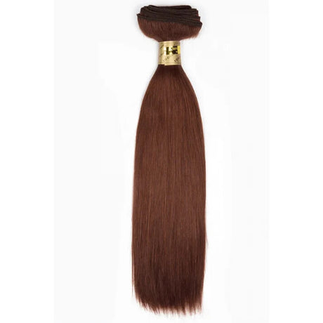 Bohyme Gold Silky Straight Machine-Tied Weft Remi Human Hair 16" Color 33