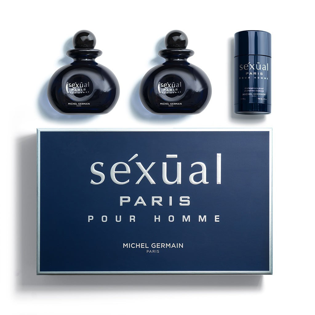 Sexual Paris Pour Homme by Michel Germain Fragrance for Men 3 Piece Set