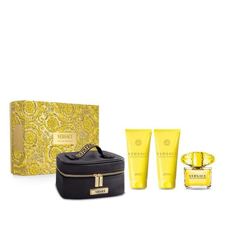 Versace Yellow Diamond Fragrance For Women 4 Piece Gift Set
