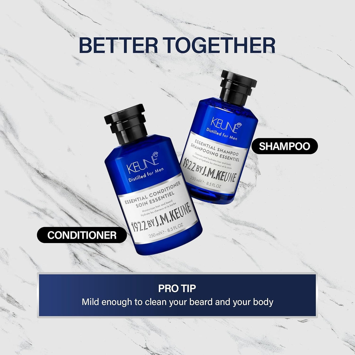 1922 by J.M.Keune for Men Essential Shampoo 8.5 oz