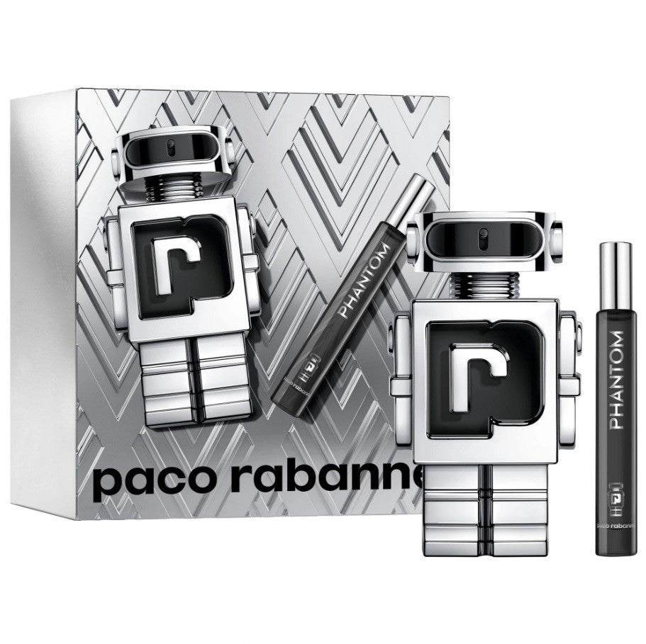 Phantom by Paco Rabanne Fragrance for Men 2 Piece Gift Set