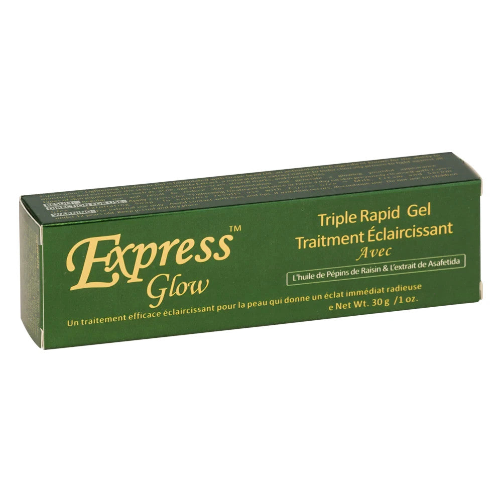 Express Glow Triple Fast Treatment Gel 1 oz