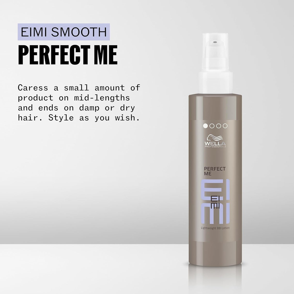 Wella EIMI Perfect Me Lightweight Beauty Balm BB Lotion 3.38 oz