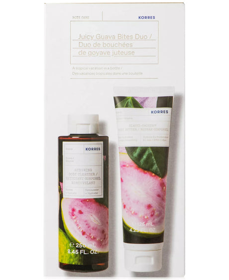 Korres Juicy Guava Bites Bath & Body Set 2 Piece Set