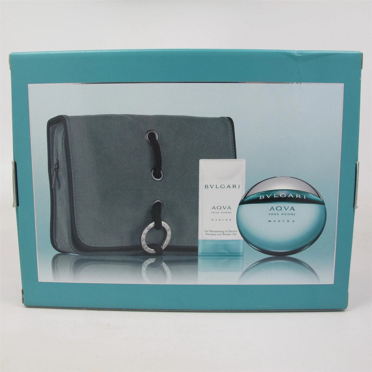 Bvlgari Aqva Marine Homme Fragrance for Men 3 Piece Gift Set