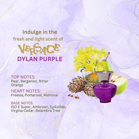 Versace Pour Femme Dylan Purple for Women Eau de Parfum Spray 1.7 oz