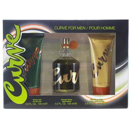 Curve by Liz Claiborne for Men Fragrance 3 Piece Gift Set