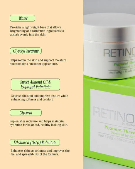 Robanda Retinol Pigment Therapy Brightening Cream 1 oz