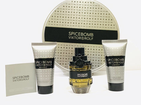 Spicebomb by Victor & Rolf Fragrance for Men 3 Piece Gift Set