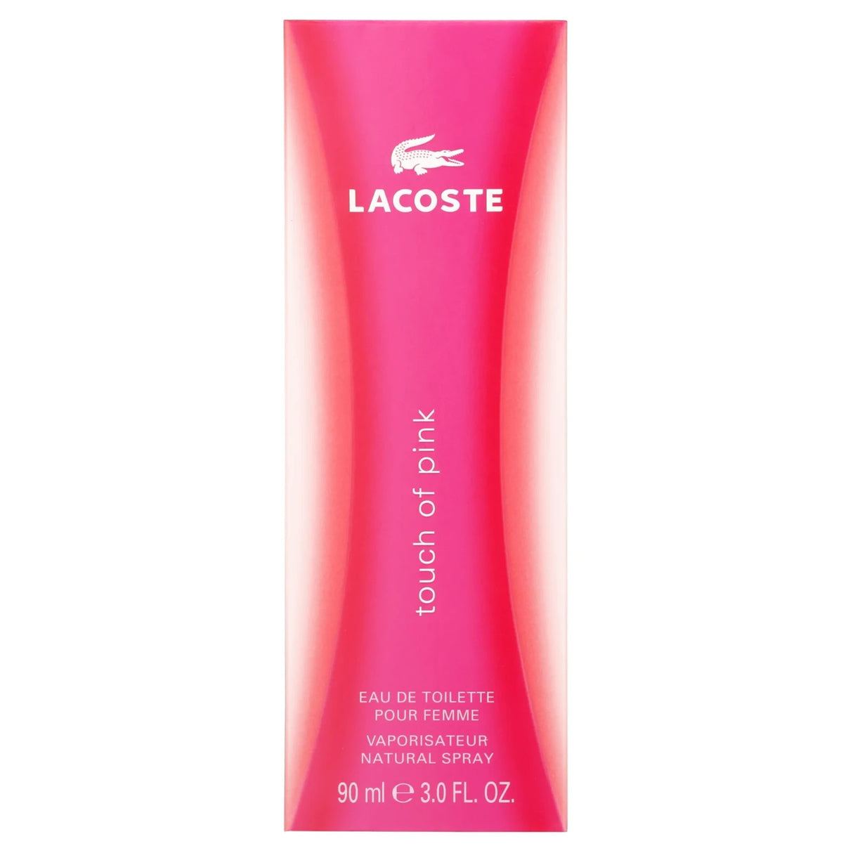Touch of Pink by Lacoste for Women Eau de Toilette Spray 3 oz