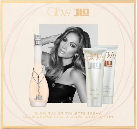 Glow by Jennifer Lopez Fragrance for Women 3 Piece Gift Set