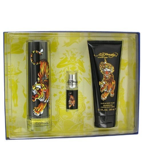 Ed Hardy by Christian Audigier Fragrance for Men 3 Piece Gift Set