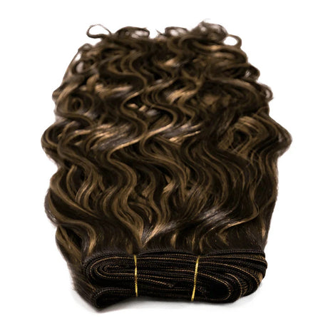 Bohyme French Body Wave Machine-Tied Weft Human Hair 10" Color 4