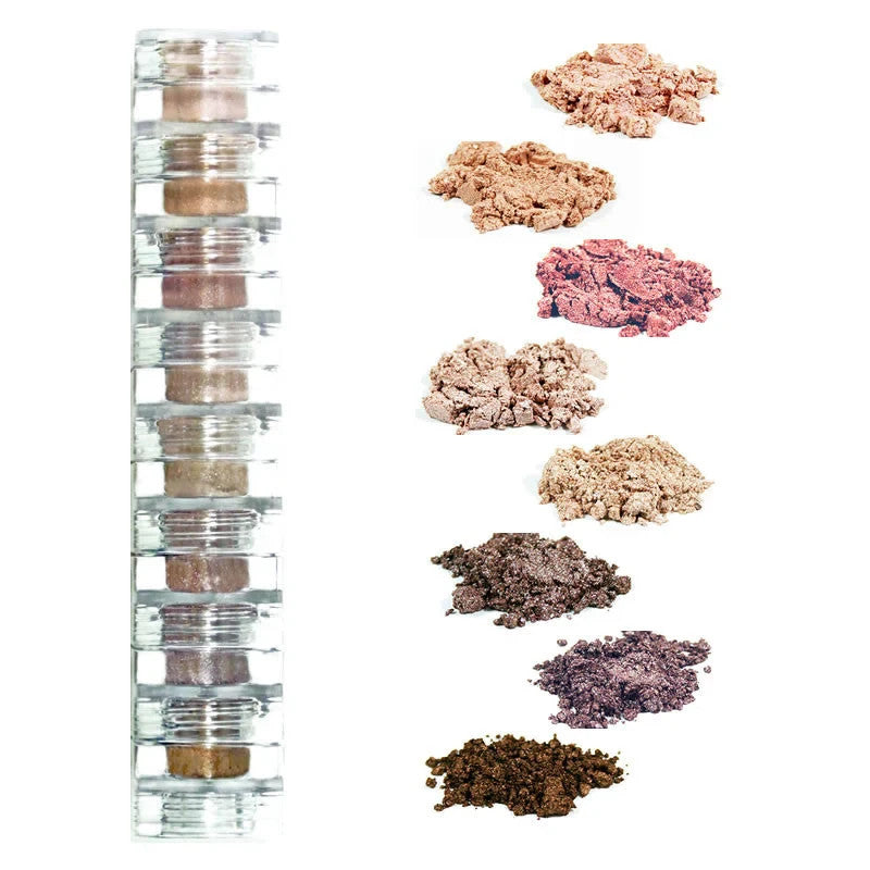 Colorevolution Mineral Eye Shadow Spice Collection 8 Stack