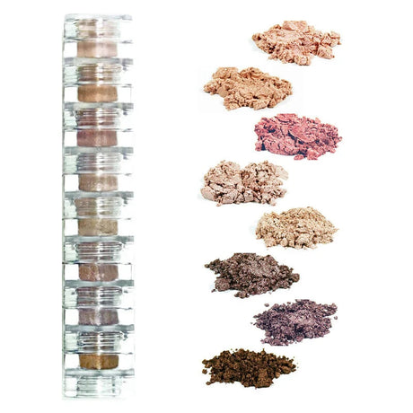 Colorevolution Mineral Eye Shadow Spice Collection 8 Stack