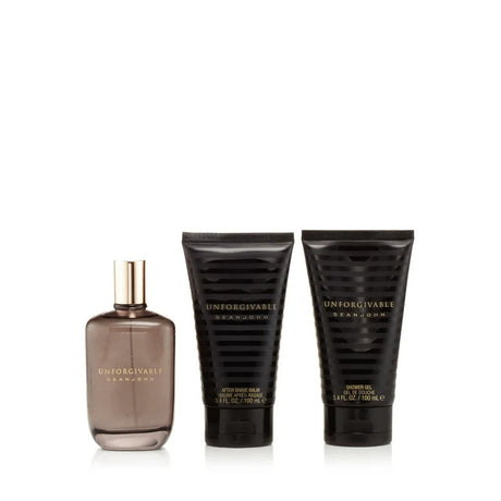 Unforgivable by Sean John Fragrance for Men 3 Piece Gift Set
