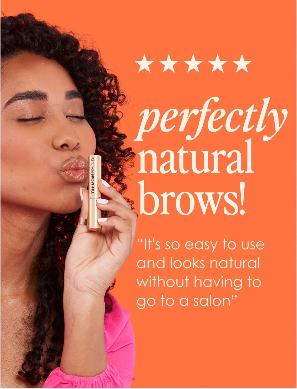 Grande Cosmetics GrandeBROW-FILL Volumizing Brow Gel Dark