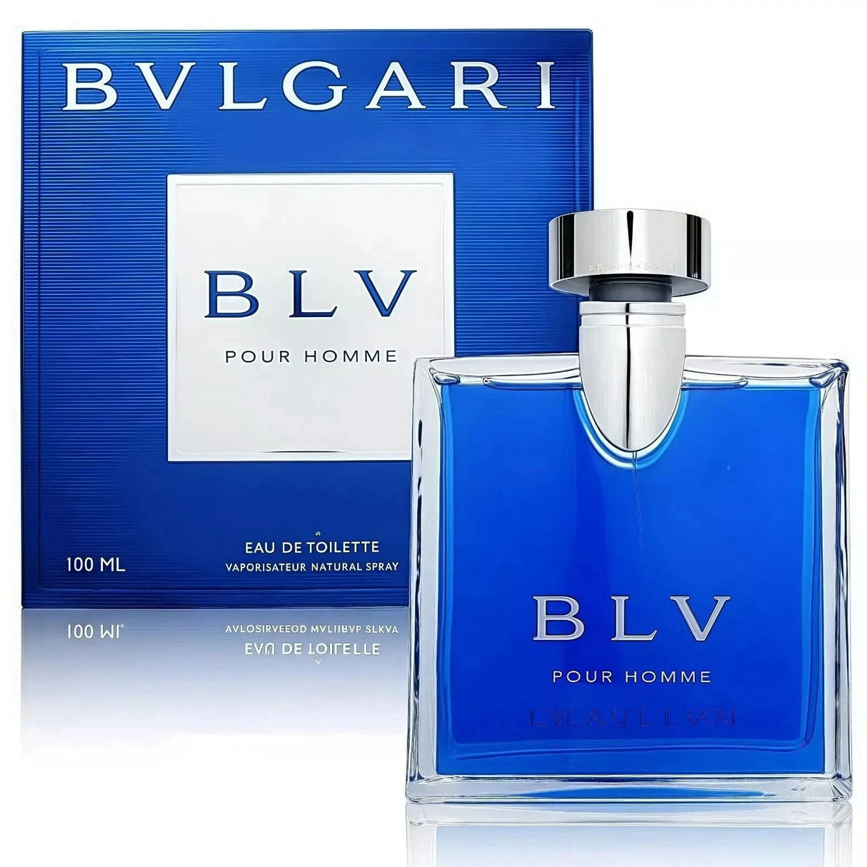 BLV by Bvlgari Pour Homme for Men Eau de Toilette Spray 3.4 oz