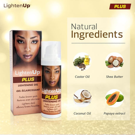 Omic Lighten Up Plus Pump Papaya Extract Brightening Gel 1 oz