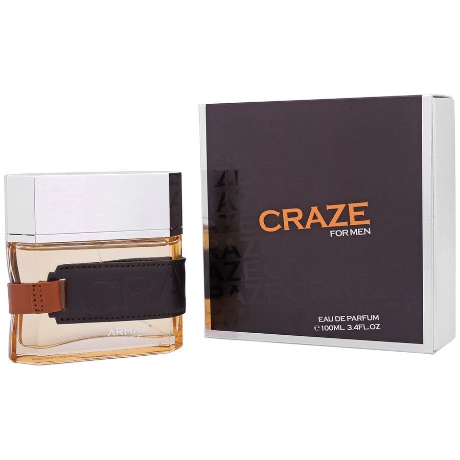 Craze by Armaf Eau de Parfum Spray for Men 3.4 oz