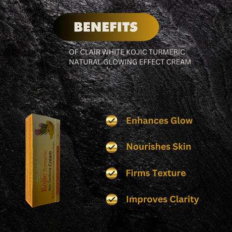 Clair White Kojic Turmeric Skin Clarifying Cream 1.7 oz