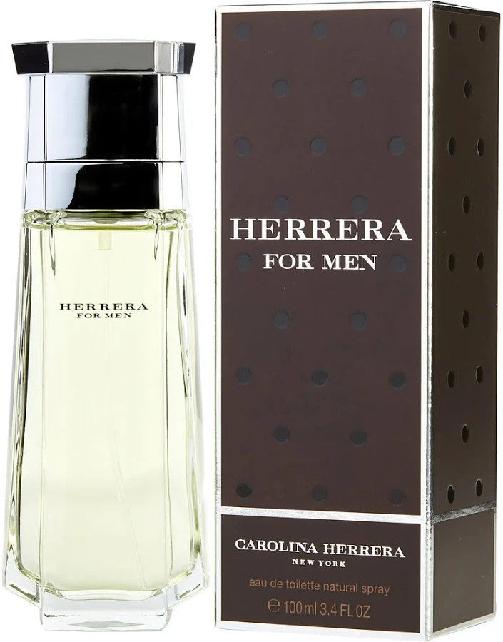 Herrera for Men by Carolina Herrera Eau de Toilette Spray 3.4 oz