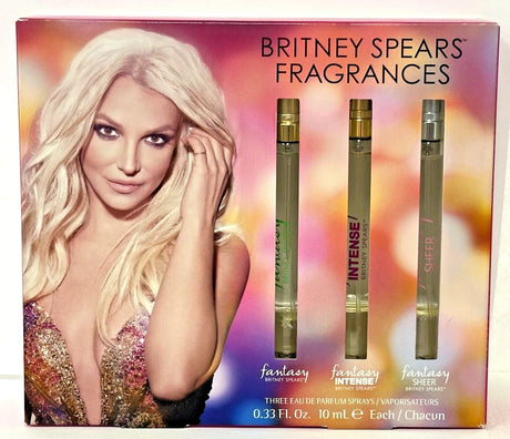 Britney Spears 3 Piece Fantasy Fragrances Collection Gift Set