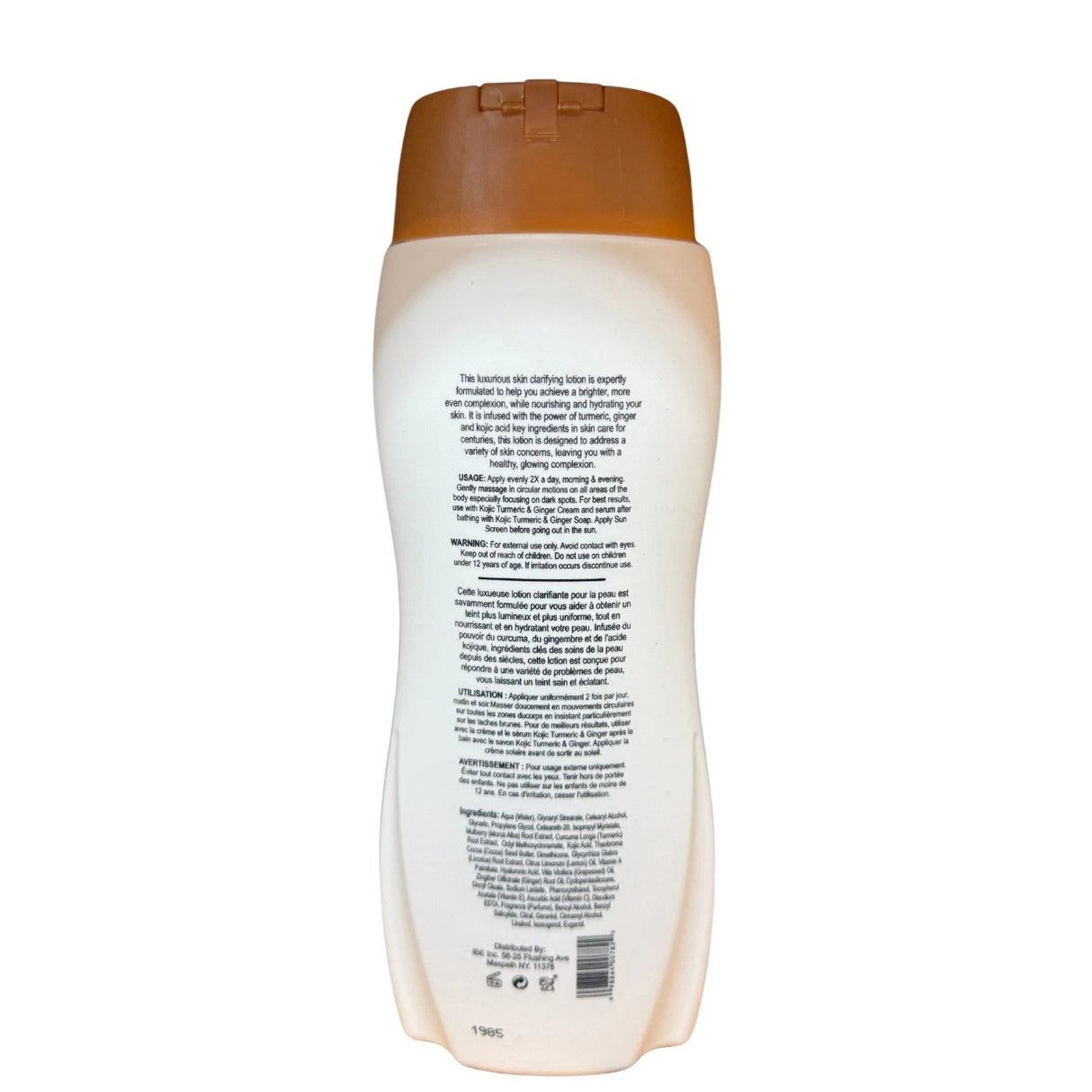 Clair White Kojic Turmeric & Ginger Skin Clarifying Lotion 16.8 oz