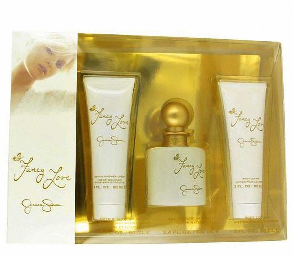 Fancy Love by Jessica Simpson Fragrance for Women 3 Piece Gift Set