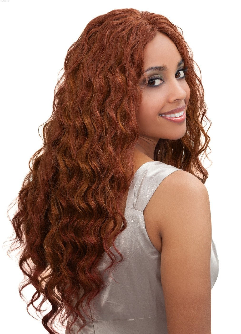 Bobbi Boss Indi Remi Ocean Wave Remi Human Hair 16" Color P1B/33