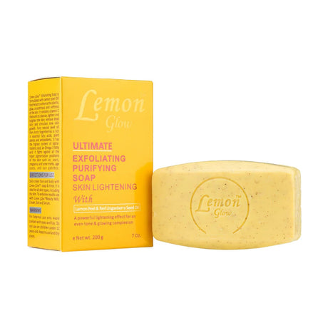 Lemon Glow Ultimate Exfoliating Purifying Soap 7 oz