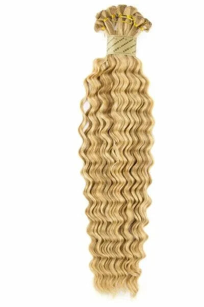 Bohyme Deep Wave Hand Tied Weft Remy Human Hair 22" Color H10/16