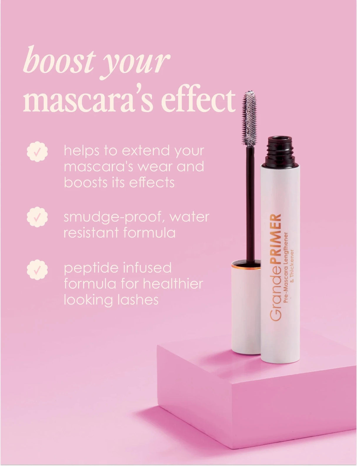 Grande Cosmetics GrandePRIMER Pre-Mascara Lengthener & Thickener