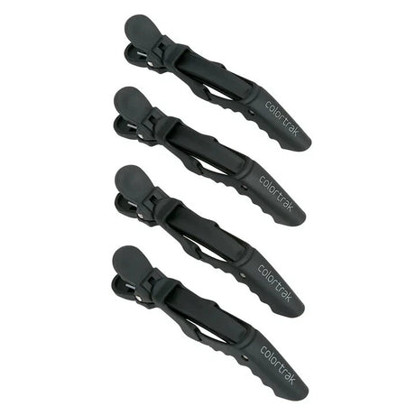 Colortrak The Croc Clips Black 4 Pack