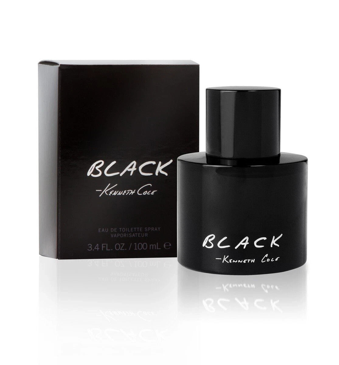 Kenneth Cole Black for Men Eau de Toilette Spray Tester 3.4 oz