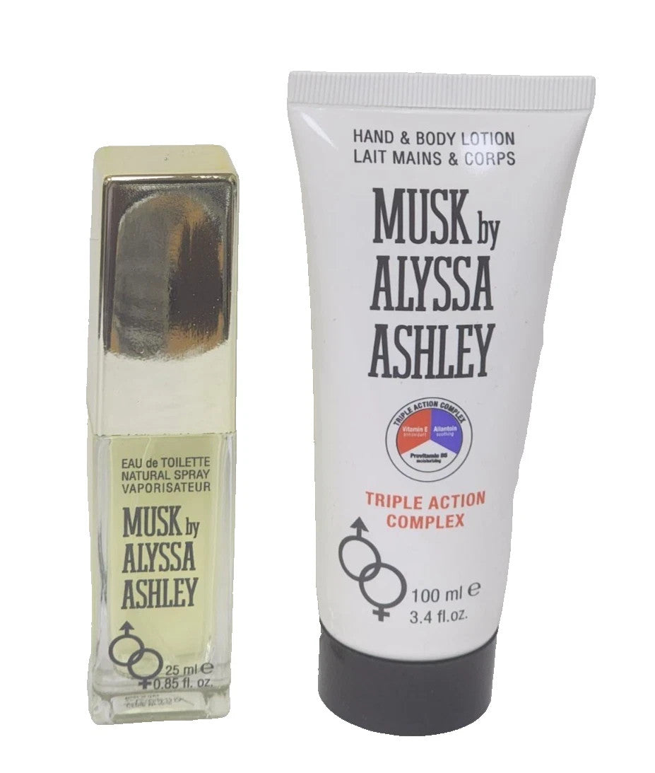 Musk by Alyssa Ashley Fragrance for Women 2 Piece Gift Set