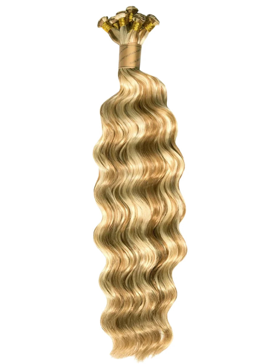 Bohyme Ocean Breeze Machine-Tied Weft Human Hair 14" Color D14/BL22